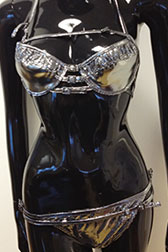 Christian Dior Silver Bikini